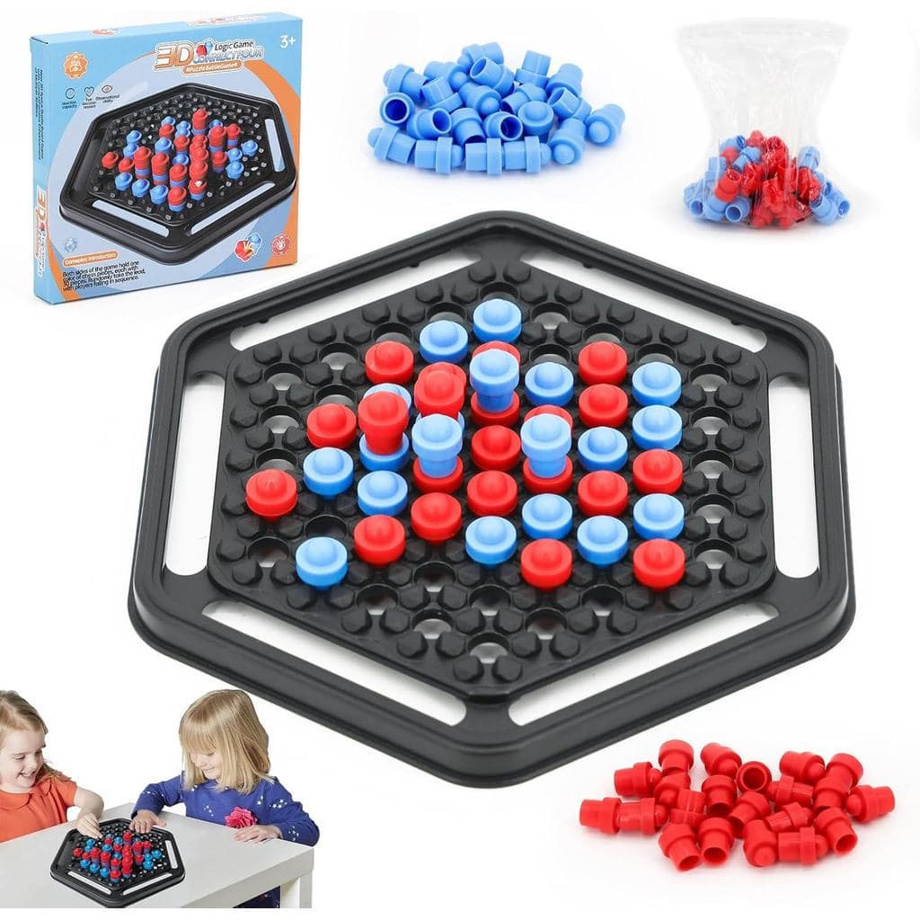 Jogos De Tabuleiro Fofos Para Crianças De 8 A 12 Anos , Conecte O Jogo 3D Quatro Em Uma Linha , Estratégia De 2 Jogadore