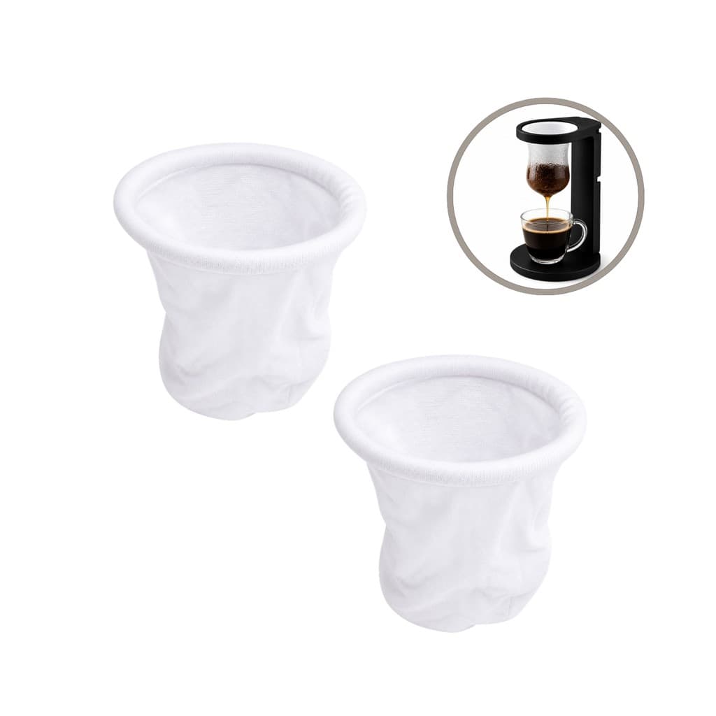 Mini Refil Coador de Café Reutilizável Kit 2 Unidades