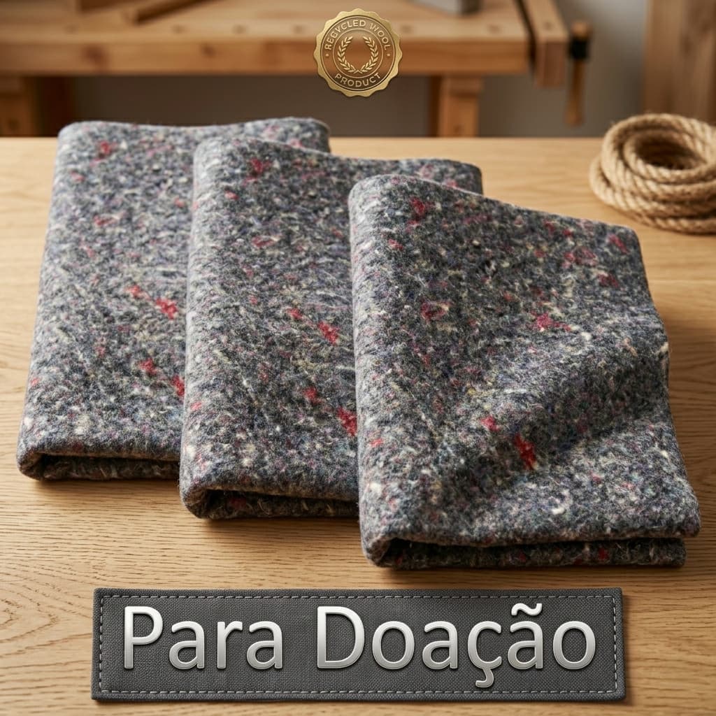 Kit 3 Manta de carga, Doação Tamanho Casal Popular 1,90m X 1,60m