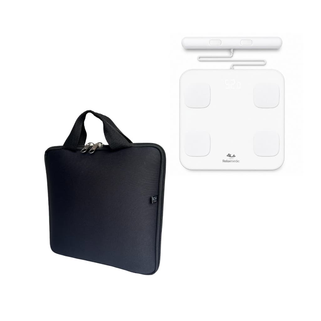 Capa Case Bag Balança Bioimpedância Digital App Relaxmedic
