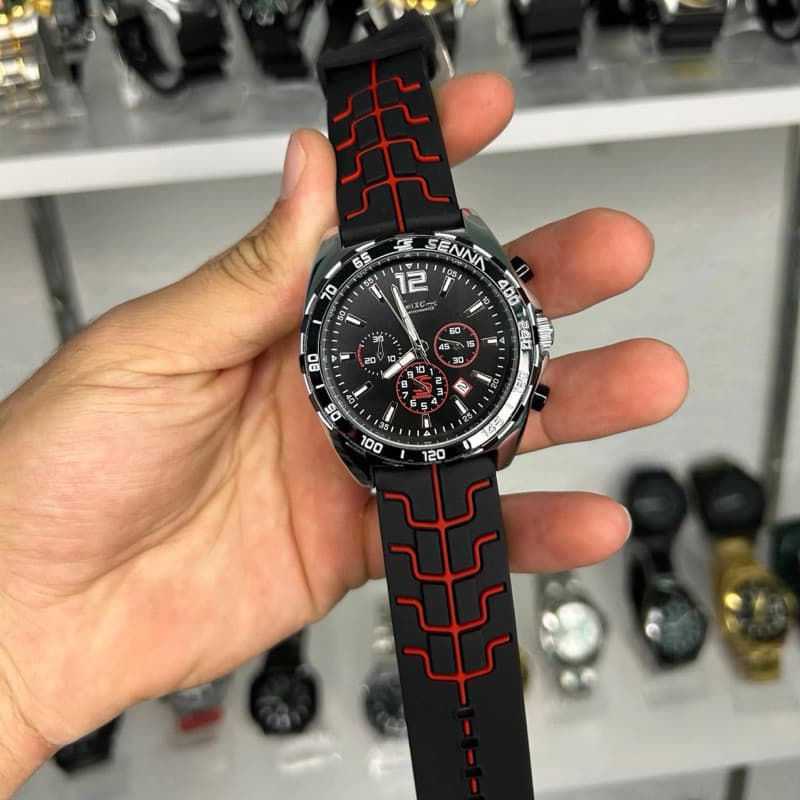 MEGA PROMOÇÃO RELOGIO MASCULINO LINHA LUXO 100% FUNCIONALISTA  PULSEIRA DE BORRACHA