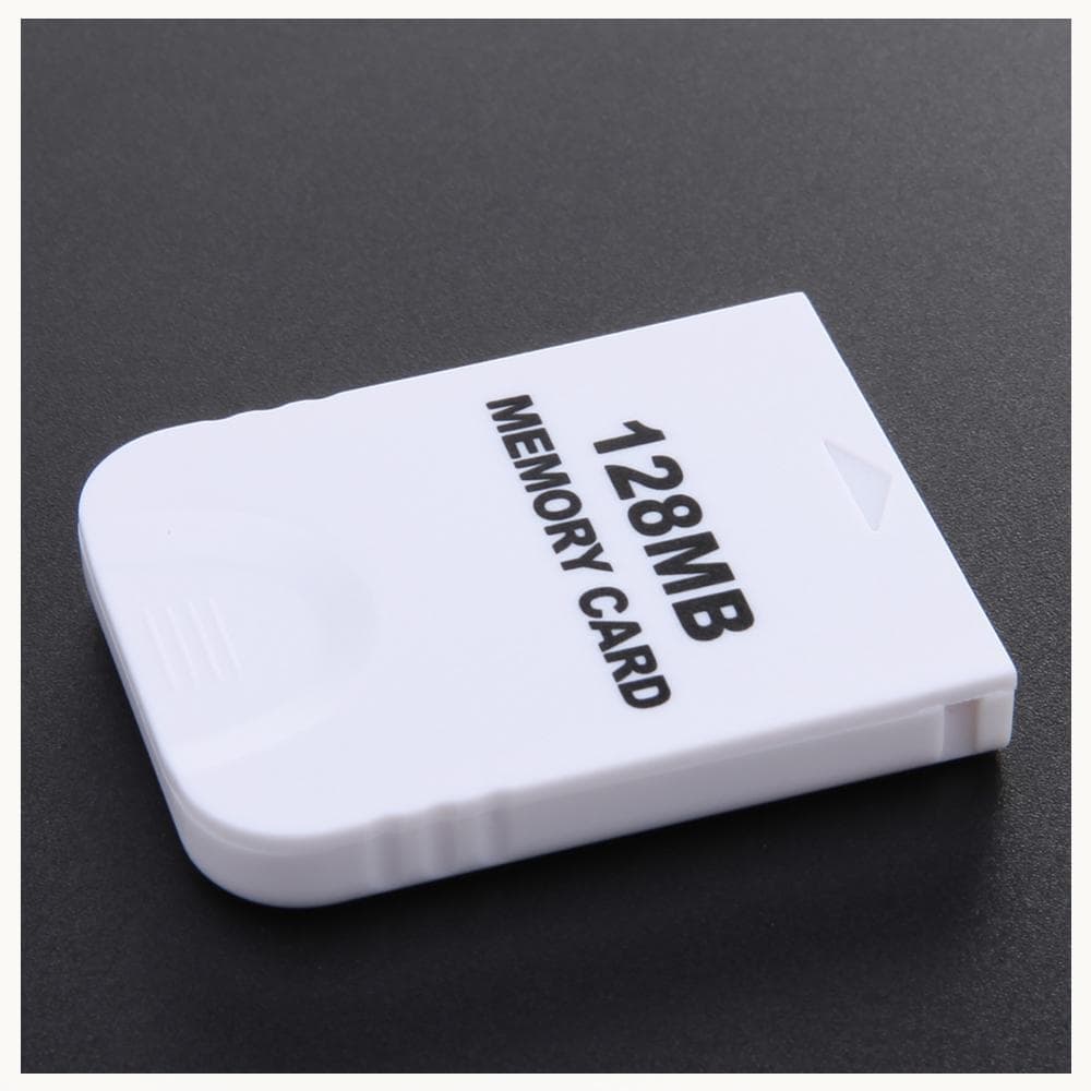 Cartão De Memória Branco De Alta Velocidade Prático E Fácil De Usar Para Jogo Gamecube GC NGC [waroom.br]