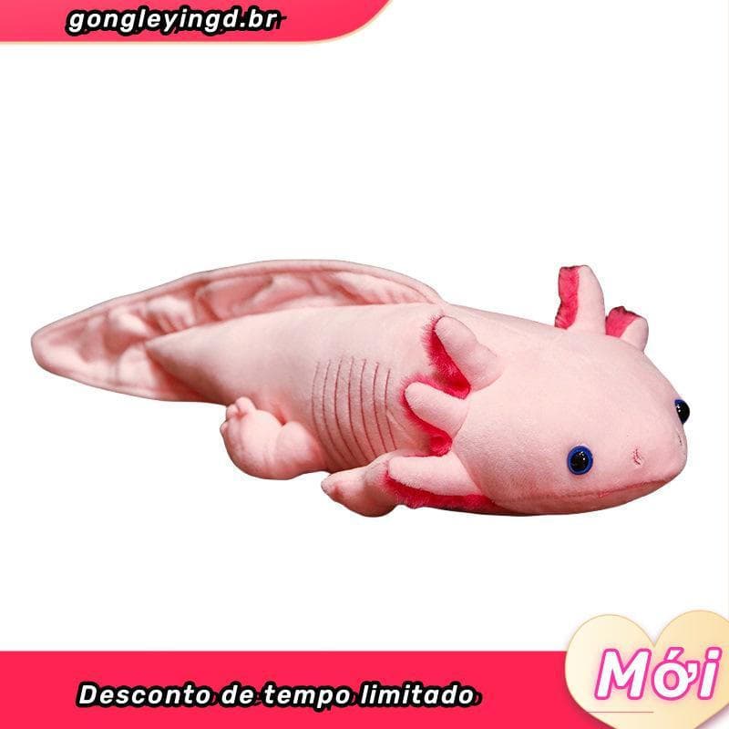 BOLONI Brinquedo De Pelúcia Colorida Newt , Axolotl Peixe Boneca Fofa Salamandra Apaziguadora