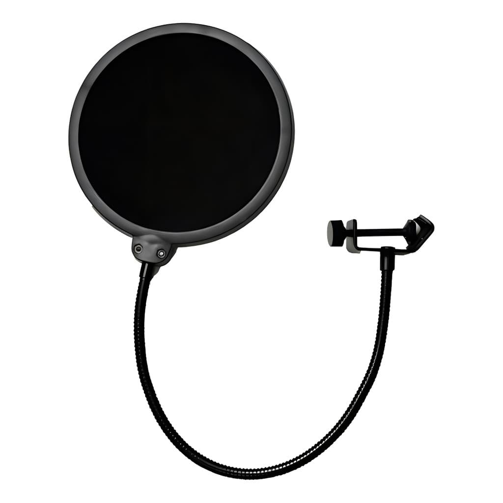 Pop Filter Para Microfone Voz Vocal Filtro Estúdio