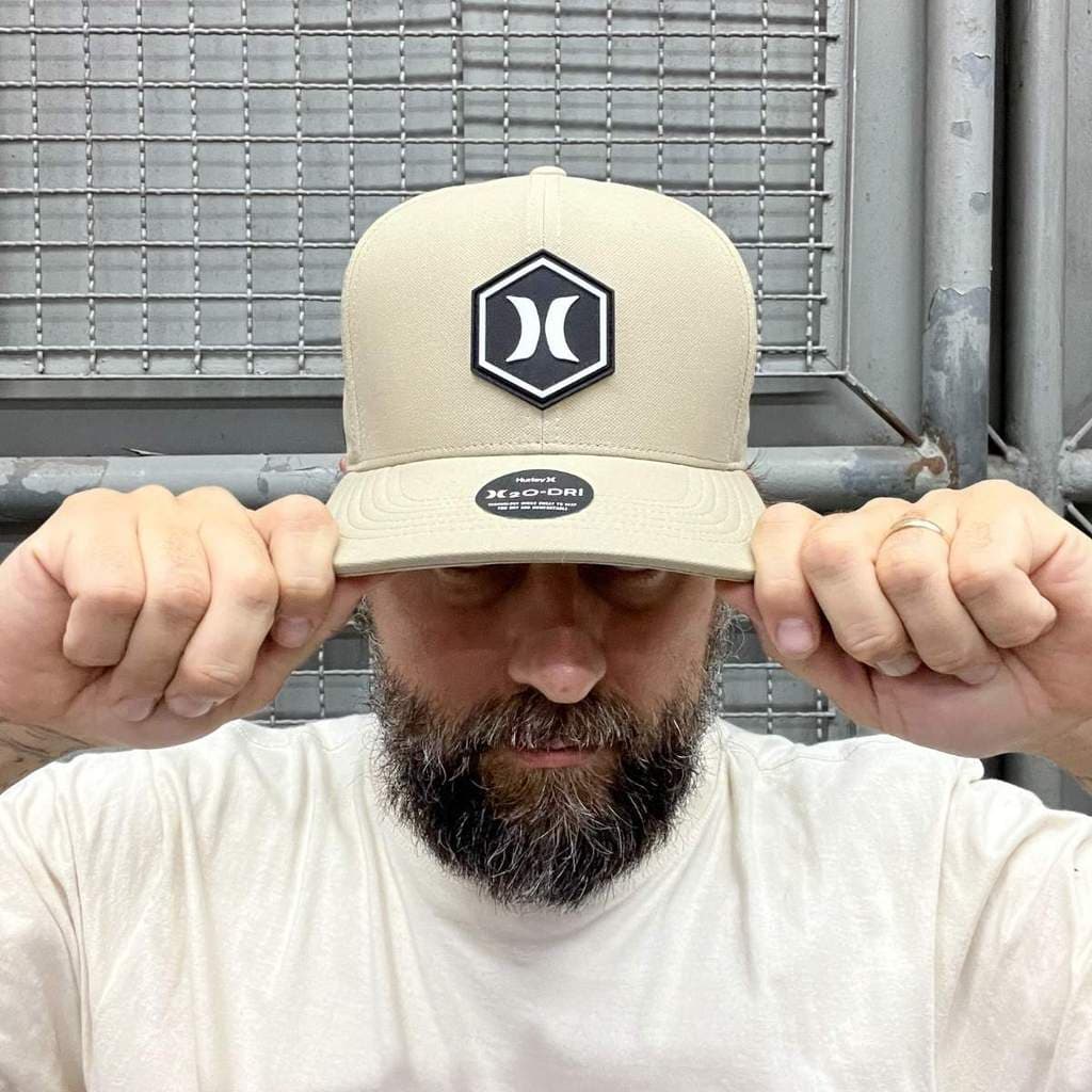 Boné Hurley Snapback Hexa H2O-DRI Caqui