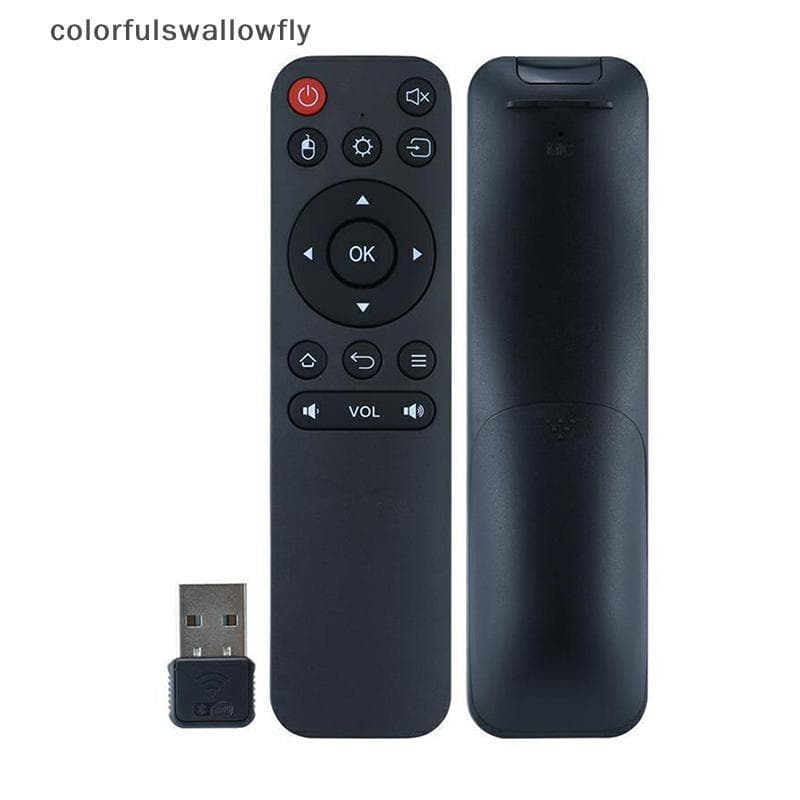 CSF Smart TV Voice Controle Remoto 2.4GHz Sem Fio Com USB Para Android Box/PC