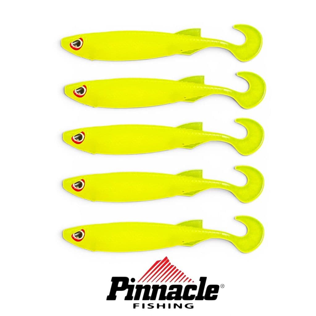 Isca Soft SHAD JEJUM 110 Pinnacle - COR AMARELA