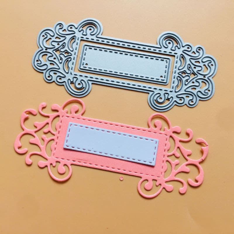 Moldura Corte Metal Morre Estêncil Para Scrapbooking / Álbum / / Cartão