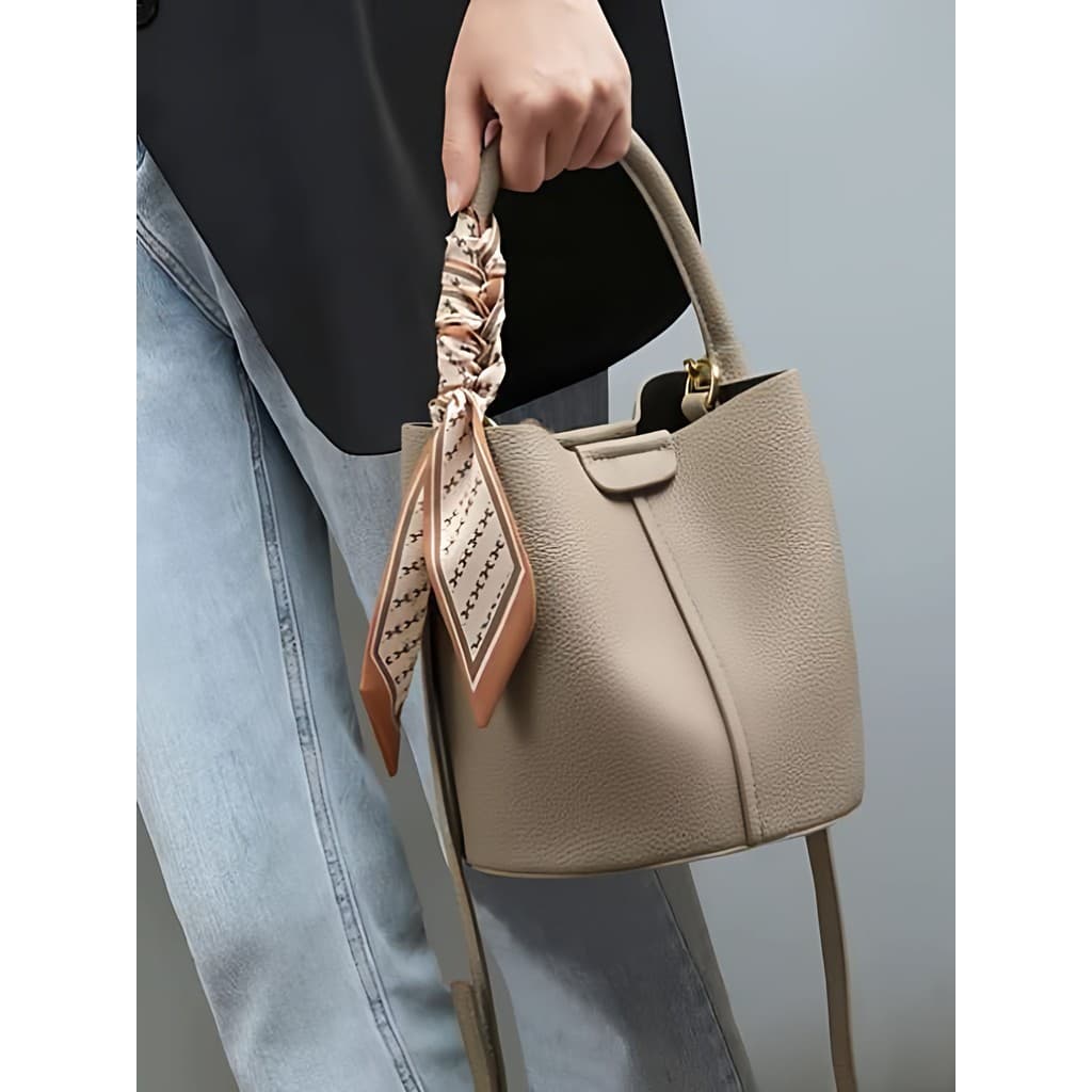 Bolsa 2026 novo estilo primavera verão moda feminina bolsa de ombro saco do mensageiro grande capacidade bolsa balde ces