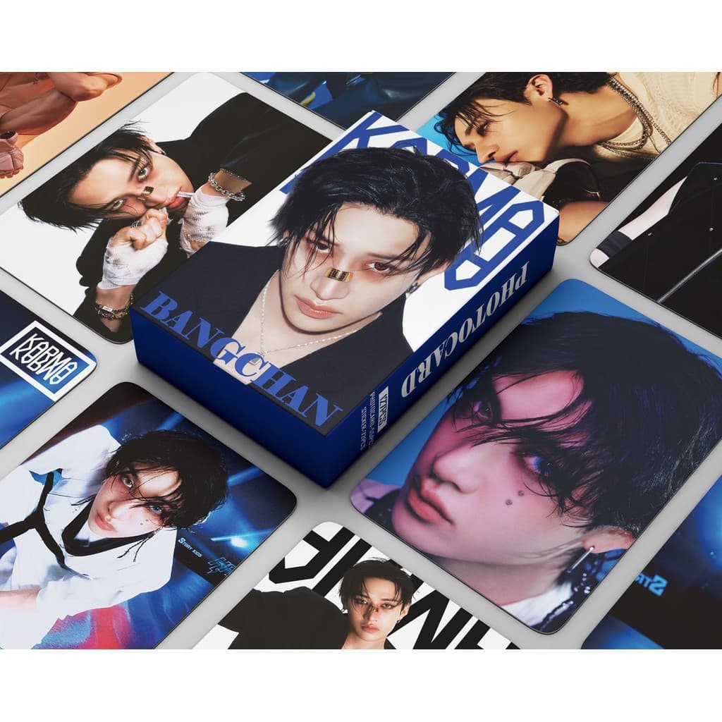 KPOP 127pcs/box Stray Kids Solo BANG CHAN Photocards KARMA KPOP LOMO Card Collection Card