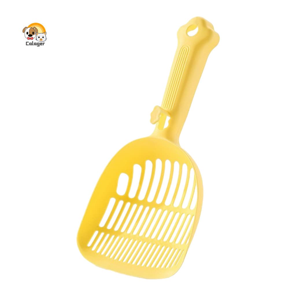 Curved Cat Litter Scooper Odor Resistant Scoop Plastic with 3-layer Mesh Design Shovel Pooper for Easy of Box – Durabl