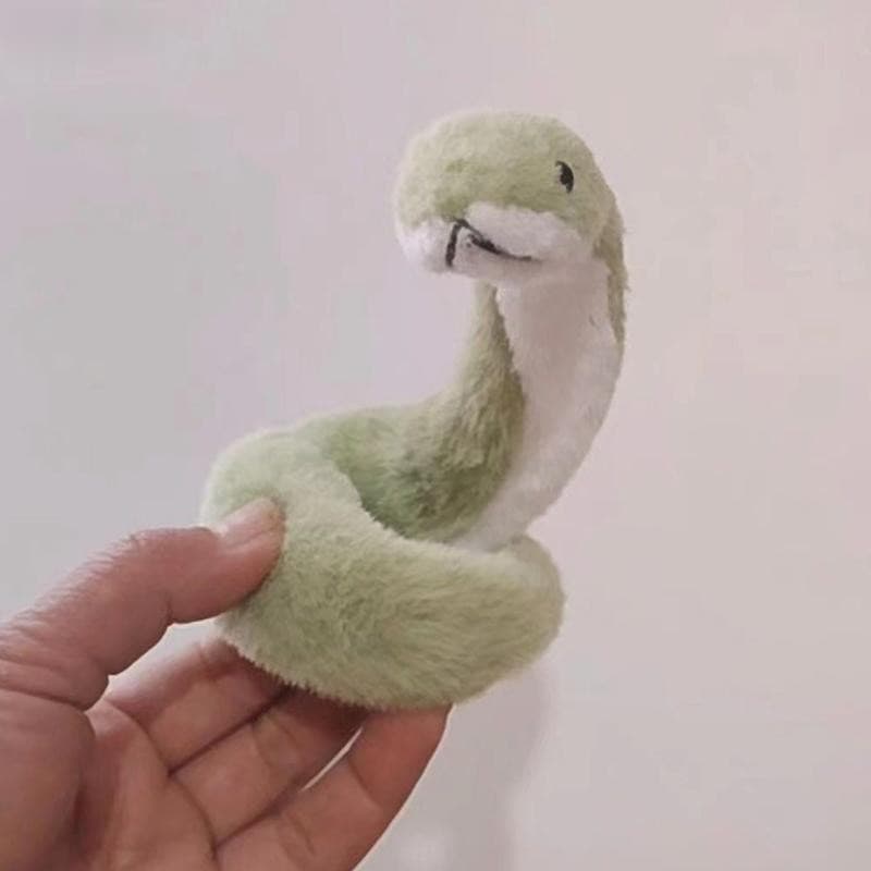 1 Peça Dobrável Simulado Cobra Pelúcia Decoração Para Casa 40 cm Verde Macio Boneca Brinquedo T8IT