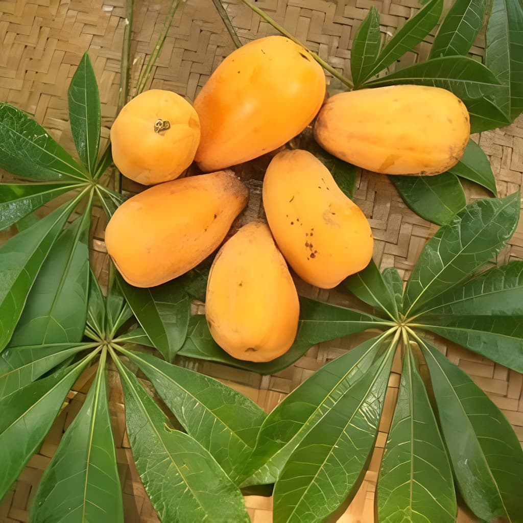 1000 Sementes de Jaracatiá Spinosa (Mamaozinho do Mato) Fruta Nativa Rara para Plantio Jardim Horta