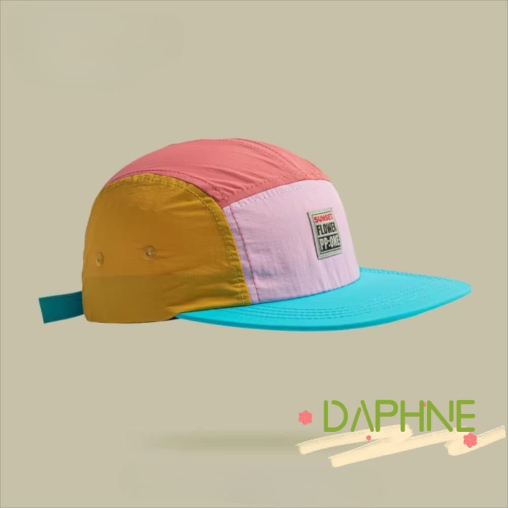 Chapéus DAPHNE Hip-hop , Boné De Beisebol Fino Estilo Japonês Com Aba Plana , Chapéu Protetor Solar Respirável De 5 Pain