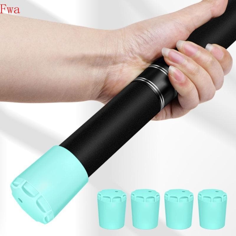 Fwa 4pc Silicone Vara Pesca Tampas Alça Elástica Capa Haste Almofada Cauda P