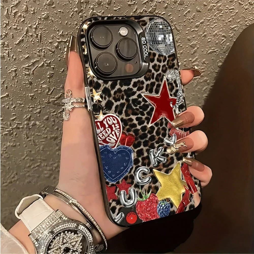 Leopardo Elemento Criativo Capa Para Xiaomi Mi Poco M5S C40 C65 C75 X3 X5 X6 X7 M6 Pro 4G 5G Anti-Impacto Silicone