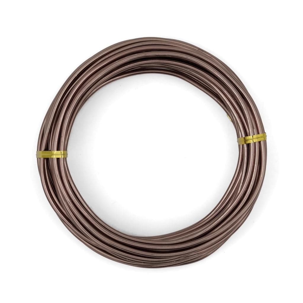 Fio para Bonsai, 1 Rolo de Fio de Alumínio Anodizado de 3,0mm, 10m/32ft no Total, para Treinamento de Árvores/Plantas Bo