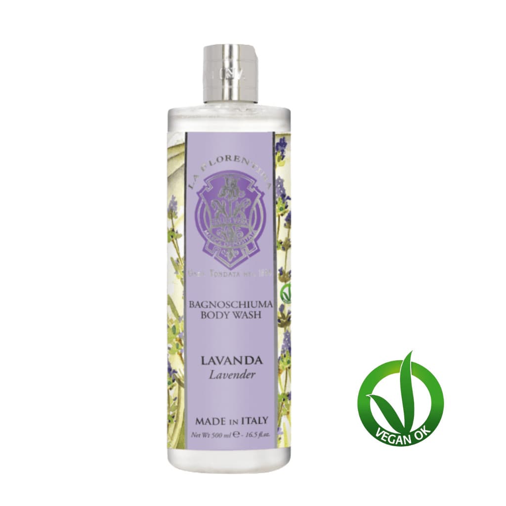 Espuma de Banho Italiana Lavanda La Florentina 500ml Hidratante - Hidratação Intensa - Nutrição Profunda