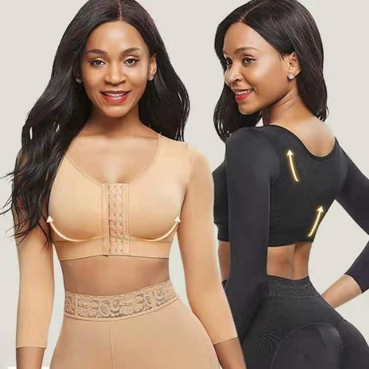 Modelador De Braços Para Mulheres Pós-Cirurgia Mangas De Compressão Emagrecimento Espartilho