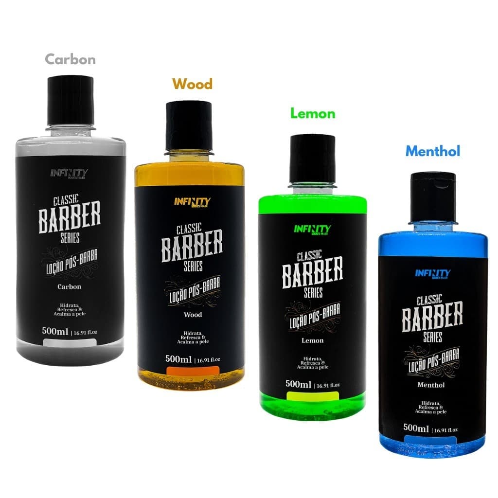 Loção Pós Barba Lemon 500ml Infinity Looks Hair Loção Pós Barba 500ml Infinity