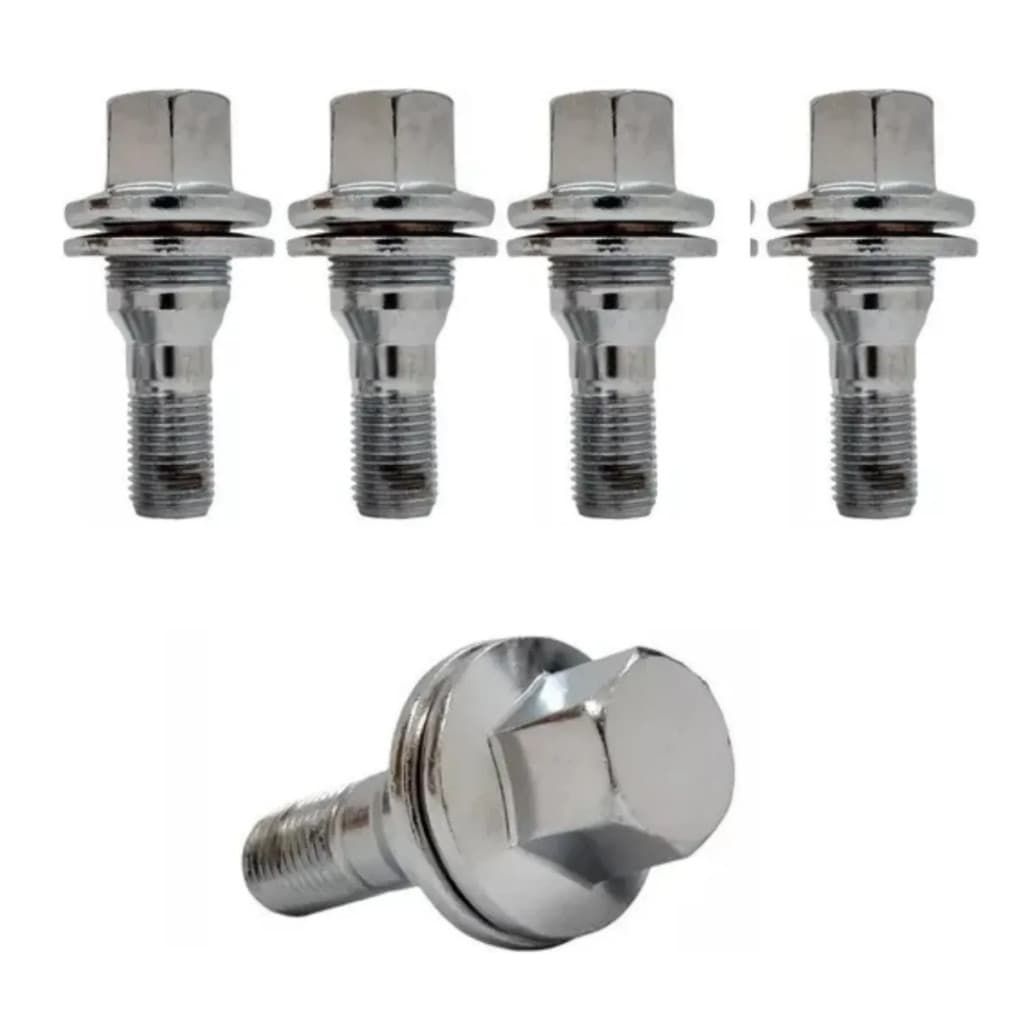 4 Parafusos Roda Original Peugeot/ Citroen - C/arruela Ch17