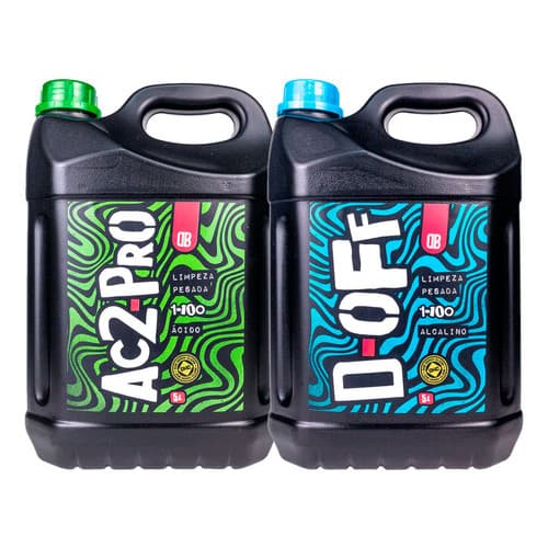 Kit Shampoo Ácido + Alcalino Dub Boyz - 5 Litros
