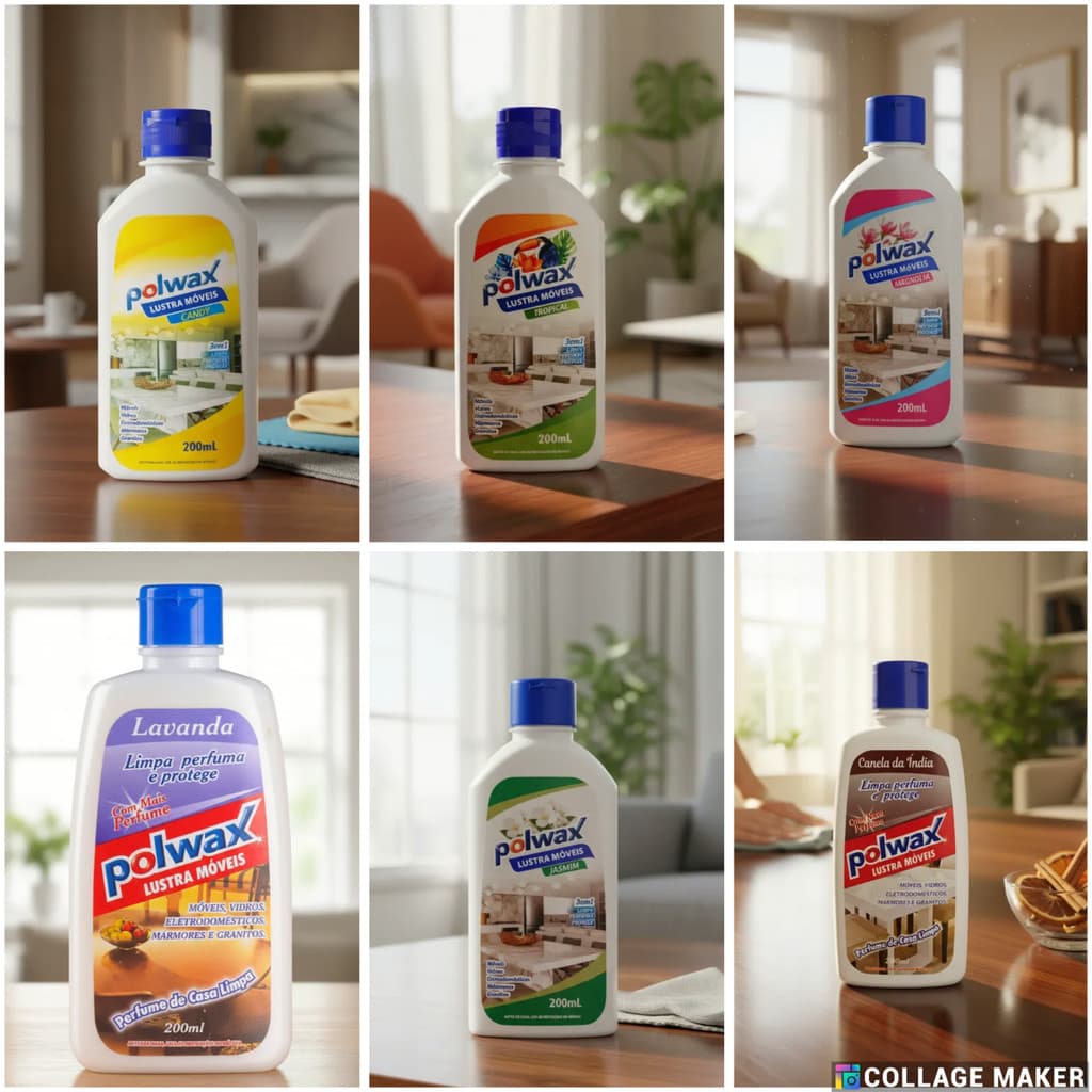 Lustra Móveis Polwax 200 Ml Limpa e Protege