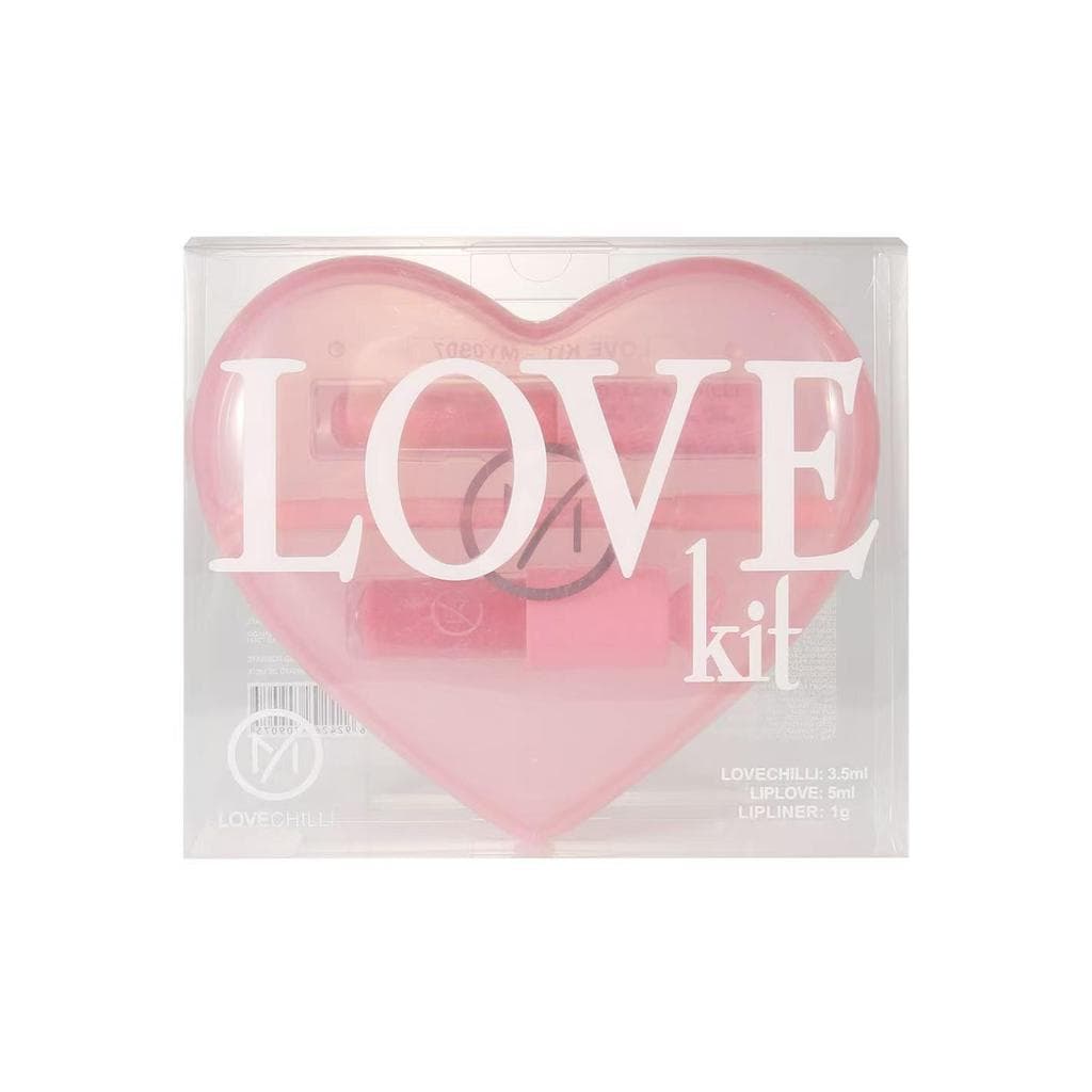 Kit de Maquiagem para Lábios MY LIFE – 2 Gloss Labial + 1 Lápis Labial