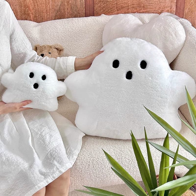 Boneca De Pelúcia Em Forma De Fantasma Adorável Ghostess Crianças Companheiro Bonecas Amigo Dia Das Bruxas