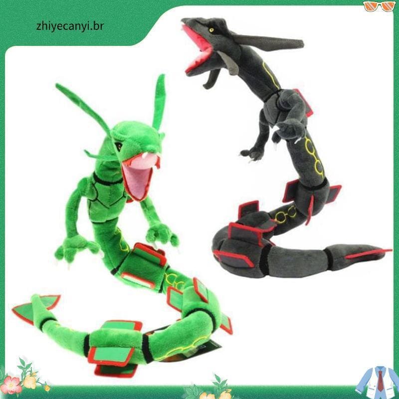 Boneco De Pelúcia Pokemon Rayquaza Oficial Original 80cm/Presente