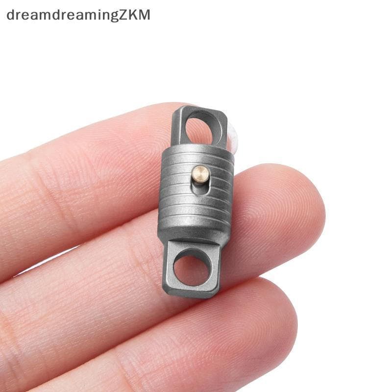 [Dreaming] Chaveiro De Liga De Titânio Com Lo Bule Pode Girar 360 Ferramentas Externas [zkm]
