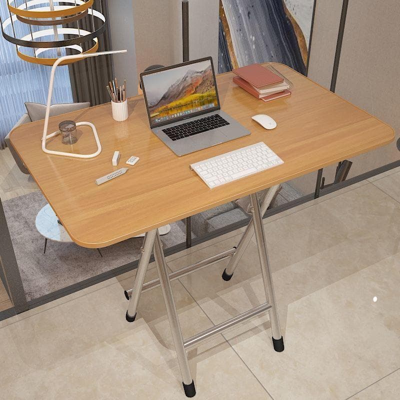 Mesa dobrável mesa de jantar cozinha casa pequeno apartamento mesa de jantar ao ar livre tenda retangular simples mesa p