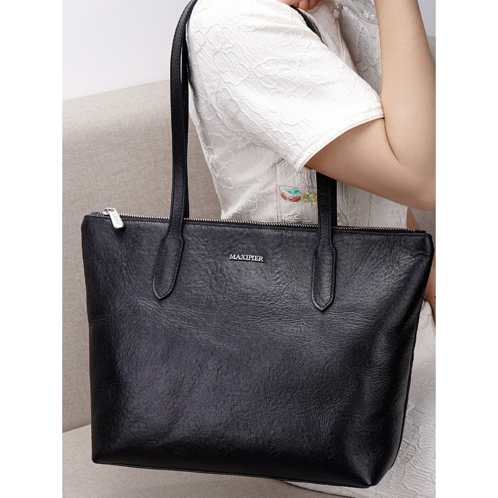 Marcy Pier bolsa de couro genuíno vegetal curtido primeira camada saco grande novo estilo saco grande capacidade um ombr
