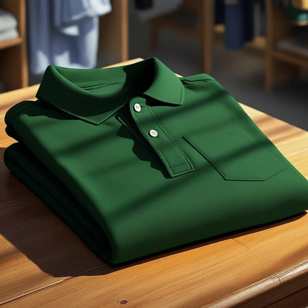 Camisa Polo Masculina com Bolso – Alta Durabilidade