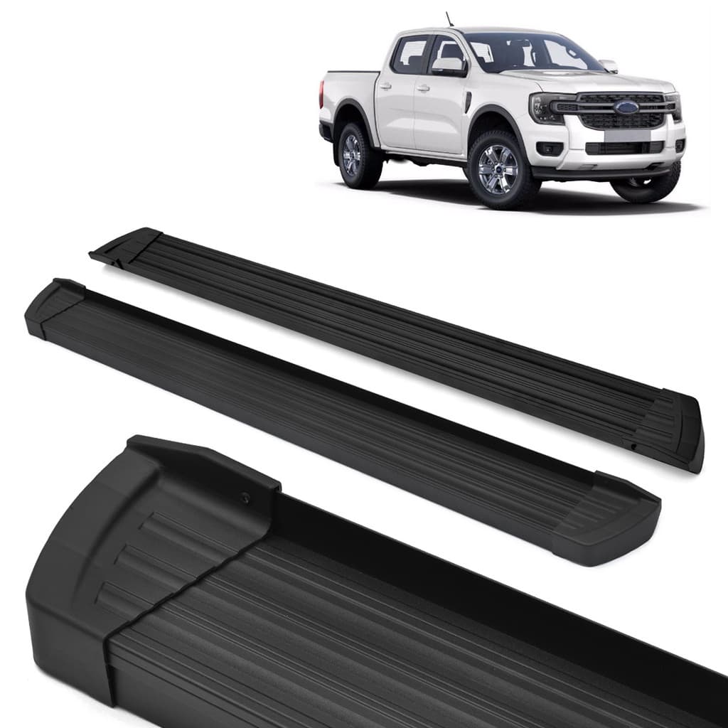 Estribo Slim Ranger 2024/... Cabine Dupla Preto