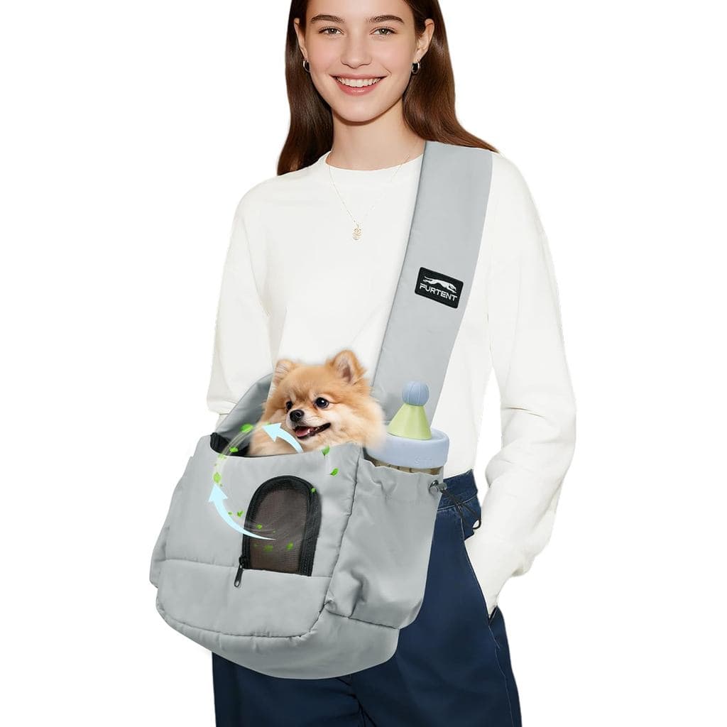 Bolsa de Transporte para Cães, Transportadores para Cães Pequenos de até 7 lbs, Gatinhos e Filhotes, Bolsa de Transporte