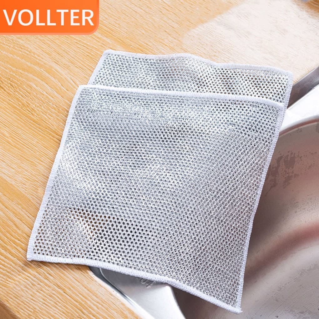 10 Peças Fácil De Lavar Louça Pano Eficiente E Durável Ferramenta De Limpeza Multiuso Toalha De Prato Como Mostrado