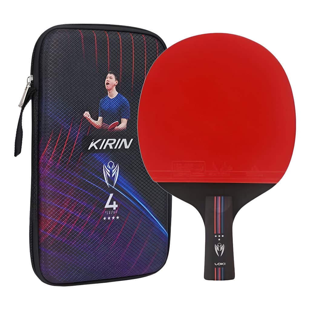 Raquete Tênis Mesa Loki K4 Classineta 4 Estrela Profissional