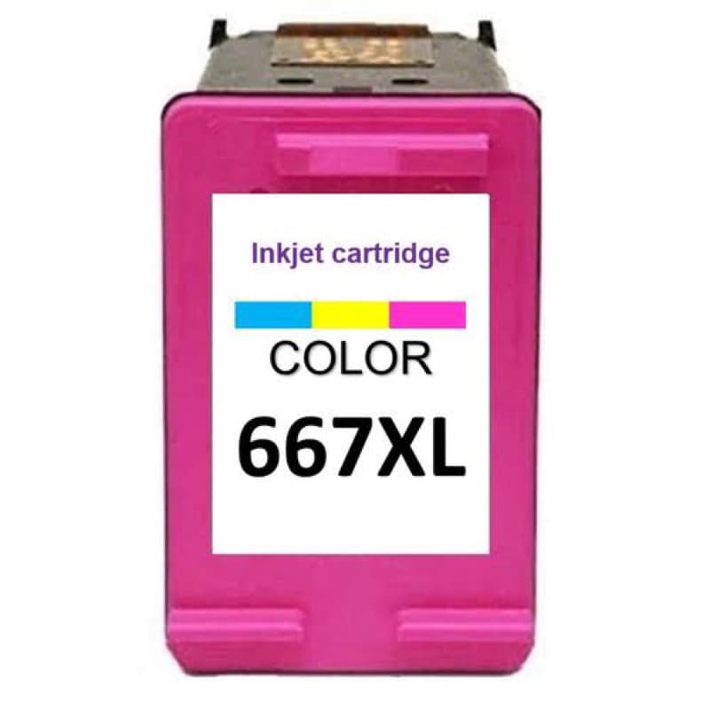 Cartucho 667 XL Compativel Colorido