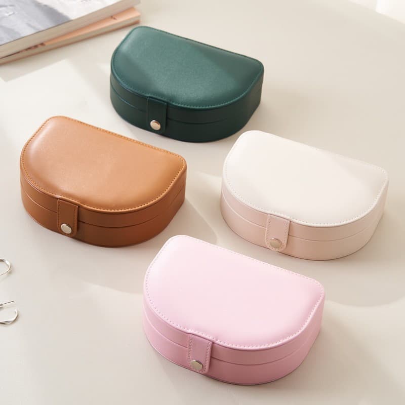 Caixa De Joias Estilo Maillard-Organizador De Viagem Portátil Para Brincos , Anéis , Colares