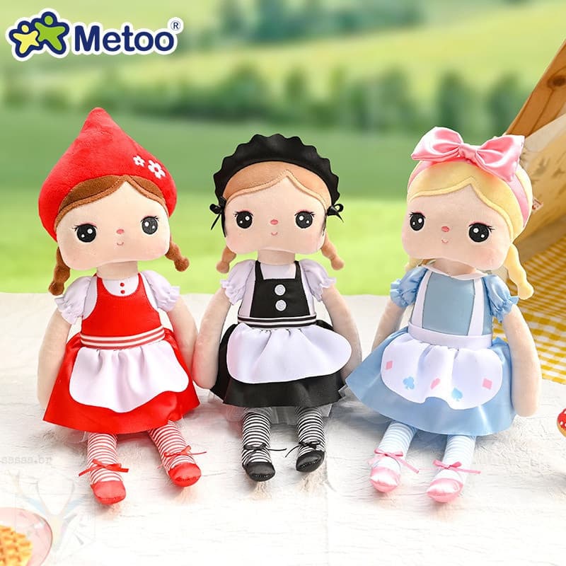Novo Metoo Sweetheart Angillabu Doll Little Red Hat Maid Brinquedos Infantis De Pelúcia