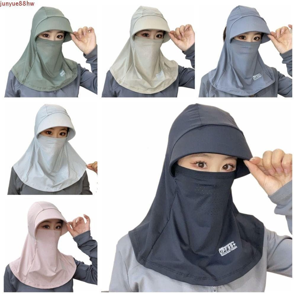 Boné De Proteção UV De Verão JUNYUE , Chapéu De Sol De Cor Sólida De Aba Larga Viseira De Pescoço Colheita De Chá