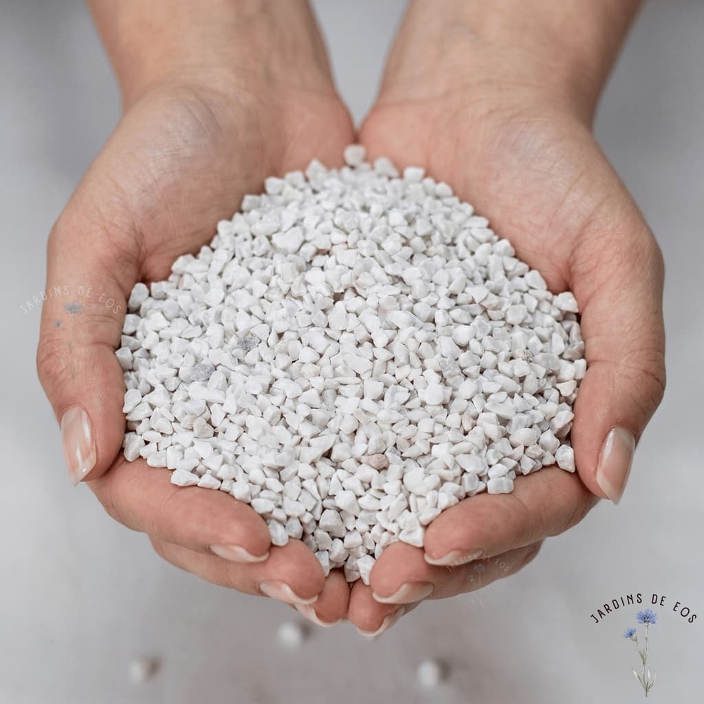Pedrinhas Brancas para Vasos de Plantas 1kg ou 3kg ou 5kg