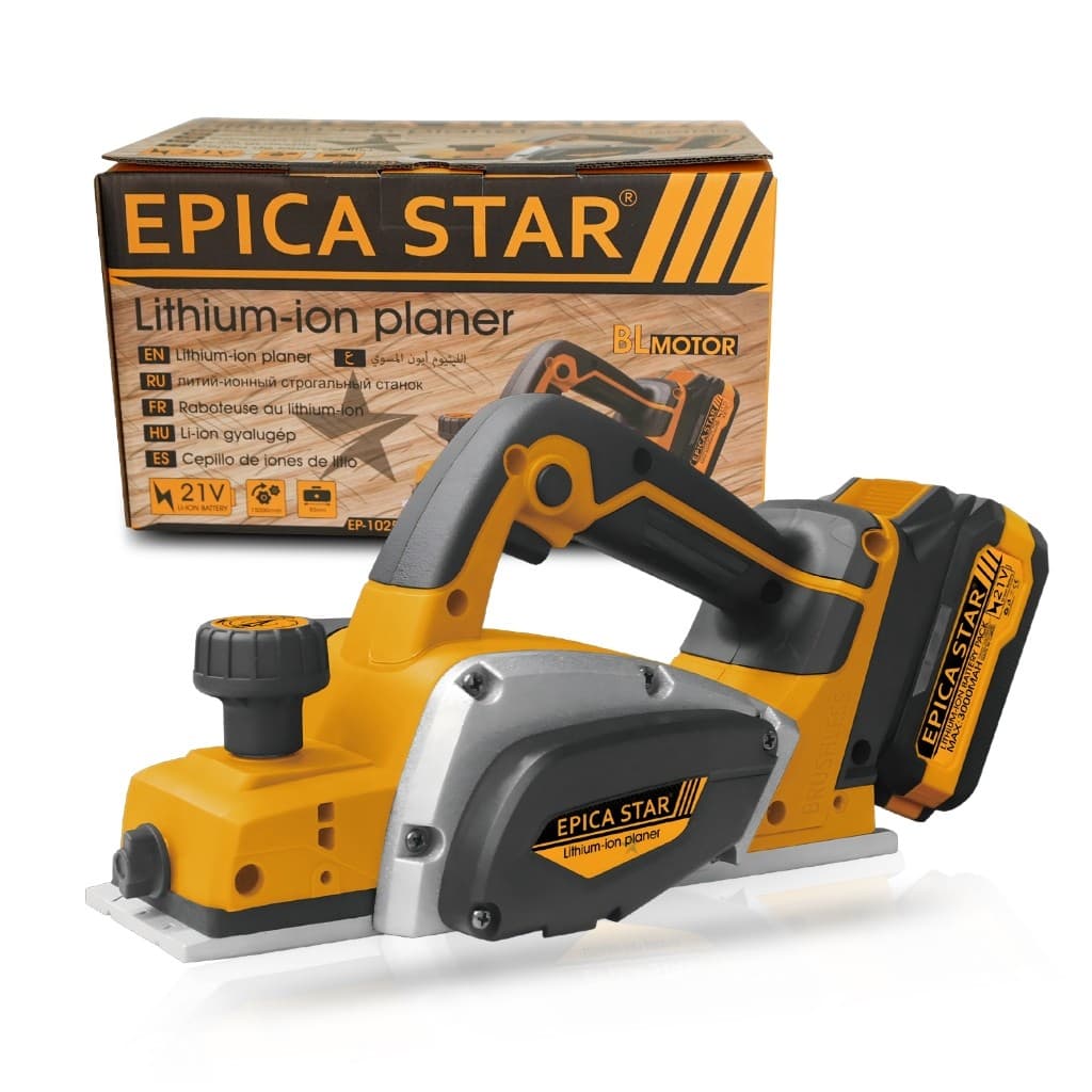 21V Plaina Elétrica Industrial Profissional Sem escovas Eletrico 02 Baterias 15000rpm