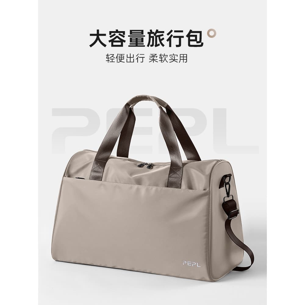 Saco de viagem masculino esportes ginásio saco leve impermeável grande capacidade portátil de curta distância saco de ba