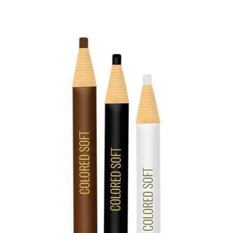Kit 2/3 Lápis Dermatográfico Micropigmentação Marcação de Pele Maquiagem Henna Microblading