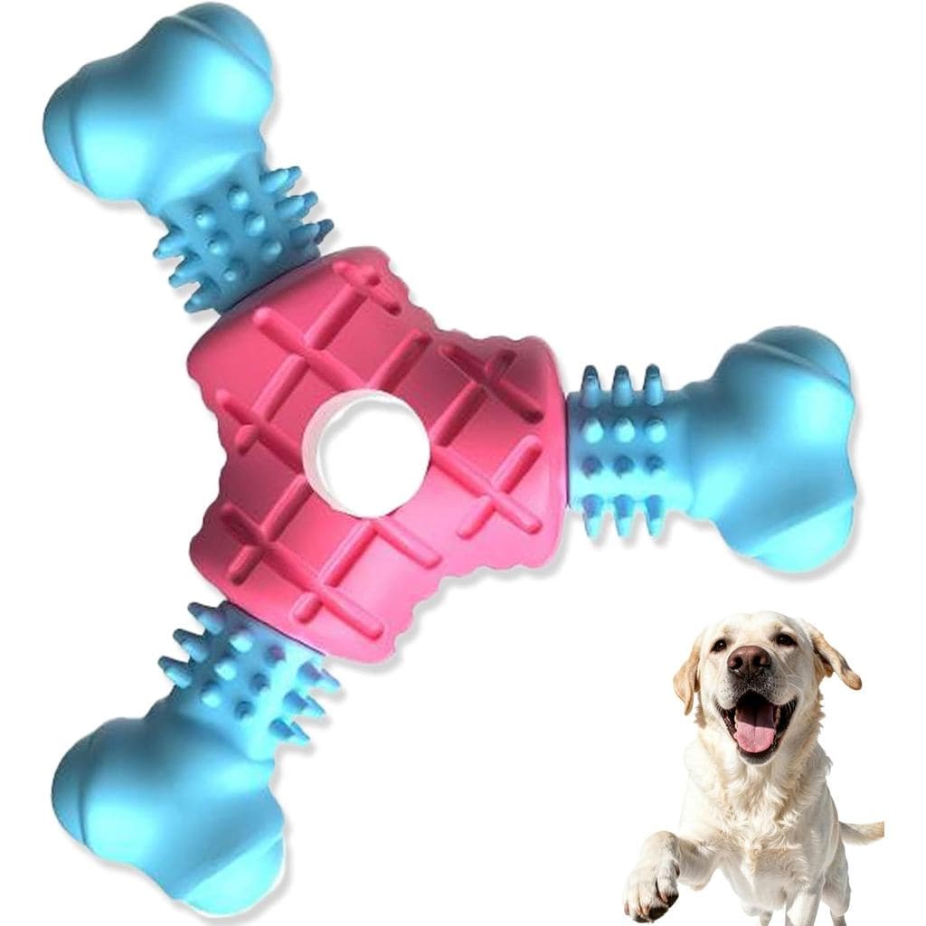Brinquedos de Mastigar para Filhotes em Fase de Dentição, Brinquedos Indestrutíveis para Cães com Mastigação Agressiva -