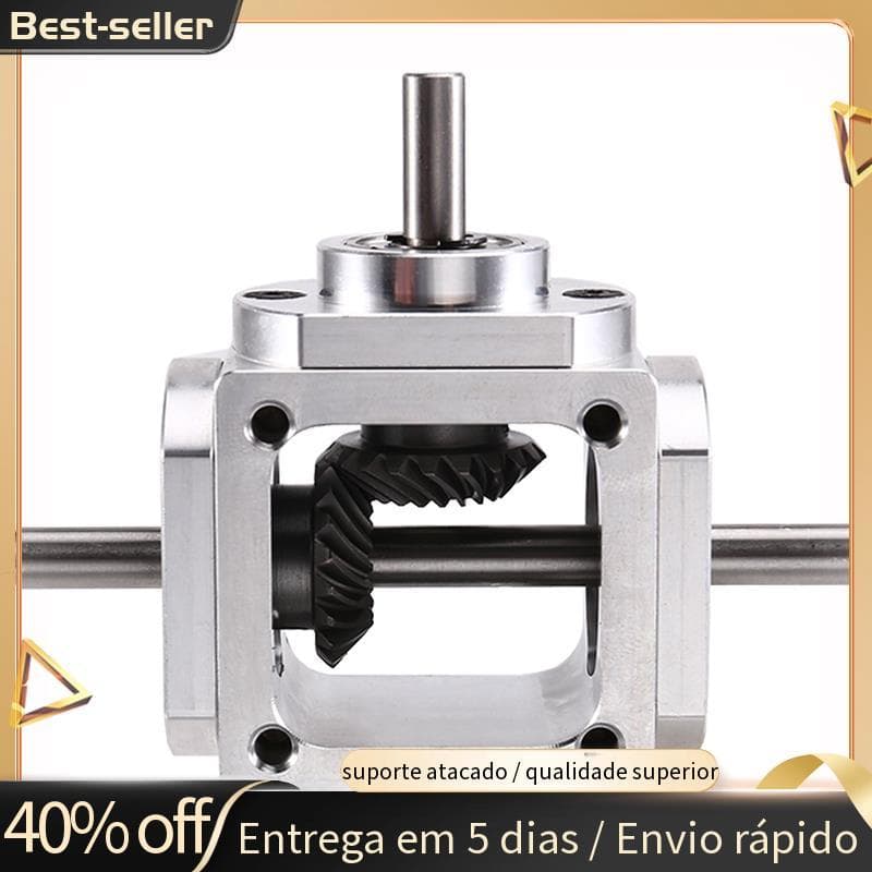 Caixa De Engrenagens Cônica De Ângulo Reto De 90 Graus Com Furo De Montagem Eixo 1 : 1 1 Módulo 20 Dentes Engrenagem A