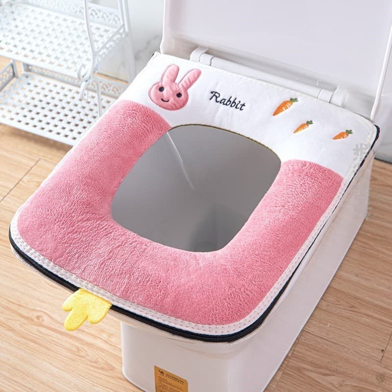 Almofada de assento de vaso sanitário novo estilo alça Universal quadrado almofada de assento de vaso sanitário almofada