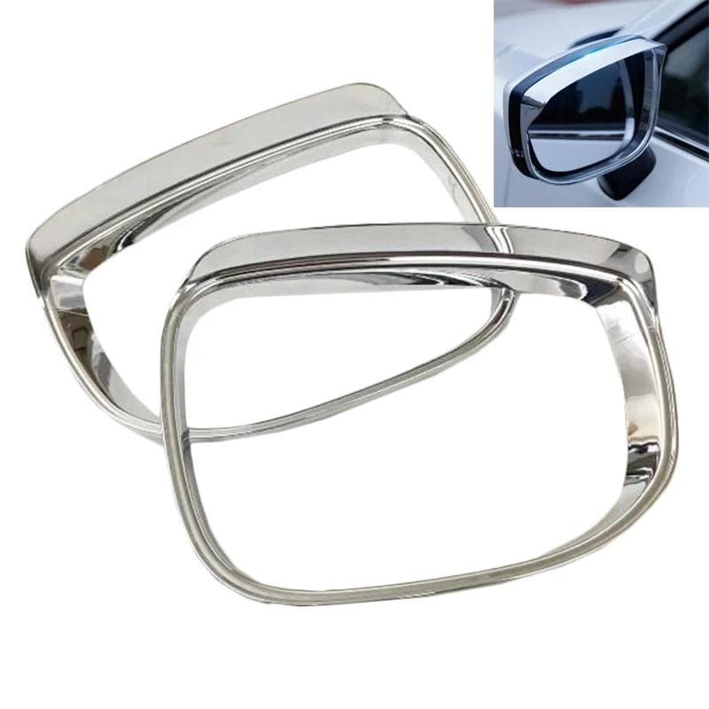2 Unidades De Carro ABS Cromado Espelho Retrovisor Chuva Sobrancelha Cobre Guarnição Para Mazda CX-5 CX5 2017 2018 Later